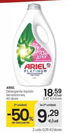 Ariel - Detergente Líquido Sensaciones