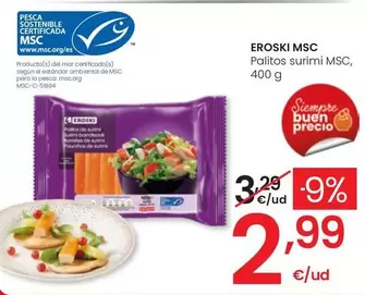 Eroski - Palitos Surimi MSC