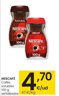 Nescafé - Cafés Solubles