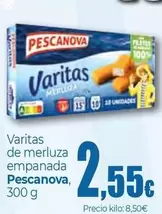 Pescanova - Varitas De Merluza Empanada