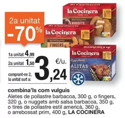 La Cocinera - Aletes De Pollastre Barbacoa