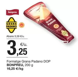 bonpreu - Formatge Grana Padano DOP