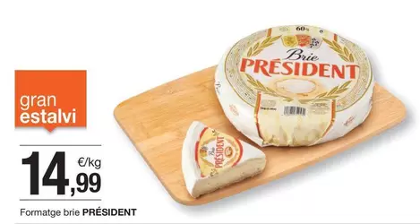Président - Formatge Brie