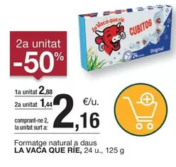 La vaca que ríe - Formatge Natural A Daus