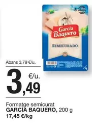 García Baquero - Formatge Semicurat