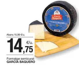 García Baquero - Formatge Semicurat