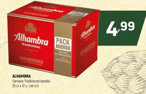 Alhambra - Cerveza Tradicional Botella