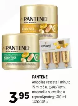 Pantene - Ampollas Rescate 1 Minuto