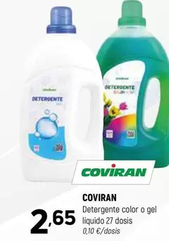 coviran - Detergente Color O Gel Líquido