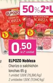 elpozo - Chorizo O Salchichon Lonchas