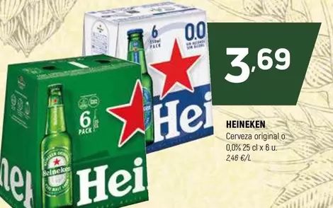 Heineken - Cereza Original O 0% 25 Cl X 6 U