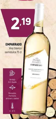 Emparrado - Vino Blanco Semidulce