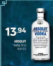Absolut - Vodka