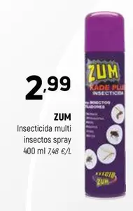 Zum - Insecticida Multi Insectos Spray