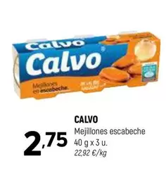 Calvo - Mejillones Escabeche