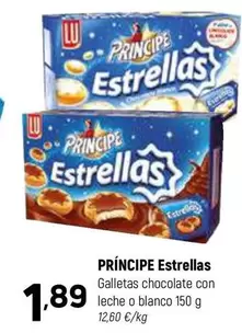 Príncipe - Galletas Chocolate Con Leche O Blanco