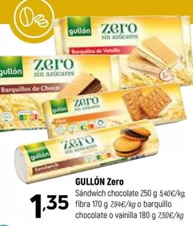 Gullón - Sandwich Chocolate Fibra