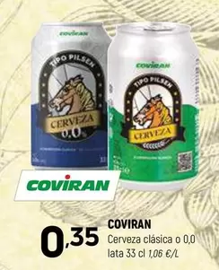coviran - Cerveza Clasica O 0,0