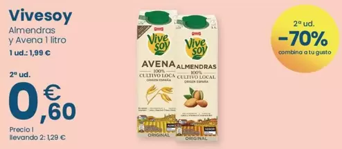 ViveSoy - Almendras Y Avena