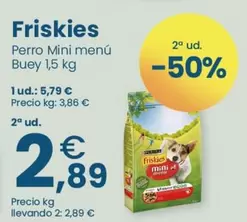 Friskies - Perro Mini Menu Buey