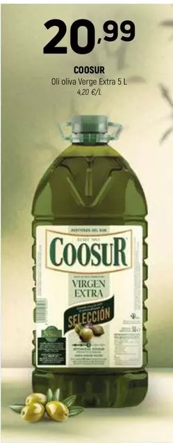 Coosur - Olio Di Oliva Verge Extra 5 L