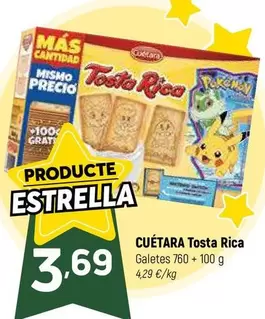 Cuétara - Tosta Rica