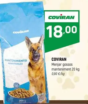 coviran - Menjar Gossos Manteniment