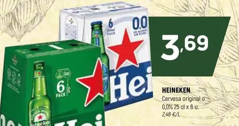 Heineken - Cervesa Original O 0,0%