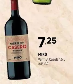 Miró - Vermut Casola
