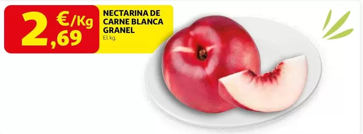 Granell - Nectarina De Carne Blanca