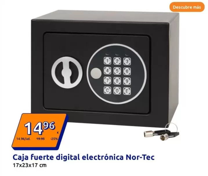 Nor-Tec - Caja Fuerte Digital Electronica