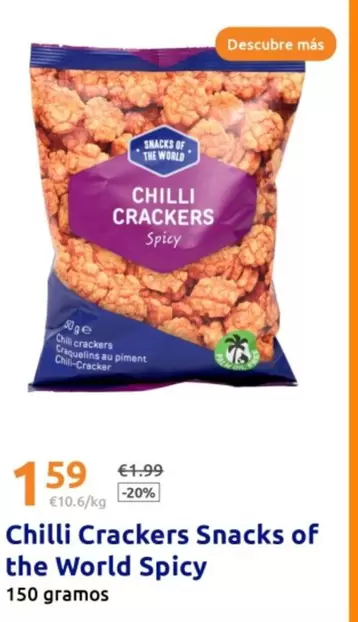 Chilli Crackers Snacks Of The World Spicy