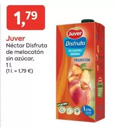 Juver - Nectar Disfruta De Melocoton Sin Azucar