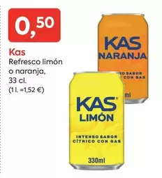 Kas - Refresco Limon O Naranja