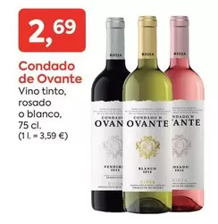 Condado Ovante - Vino Tinto, Rosado O Blanco