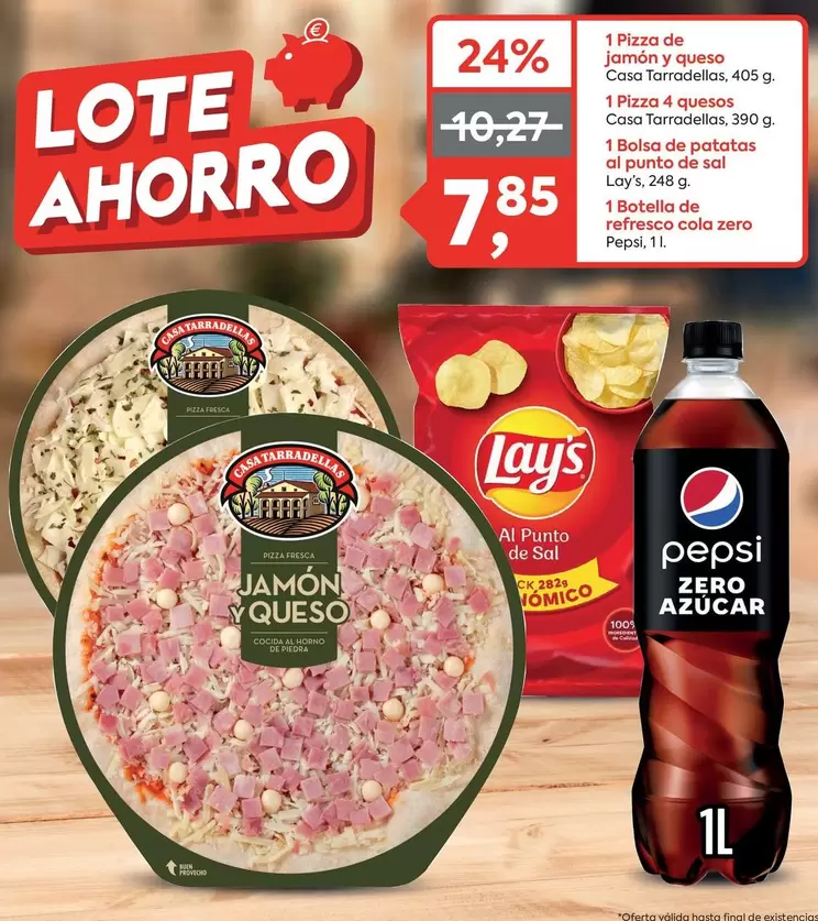 Lay's - 1 Pizza De Jamon Y Queso