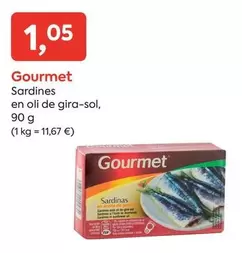 Gourmet - Sardines En Oli De Gira-sol