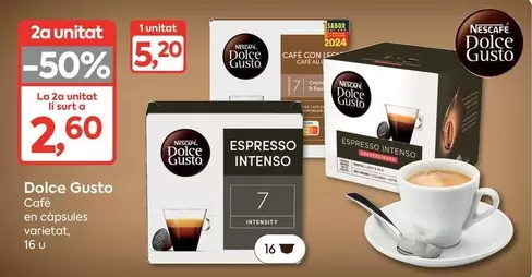 Dolce Gusto - Café En Capsules Varietat