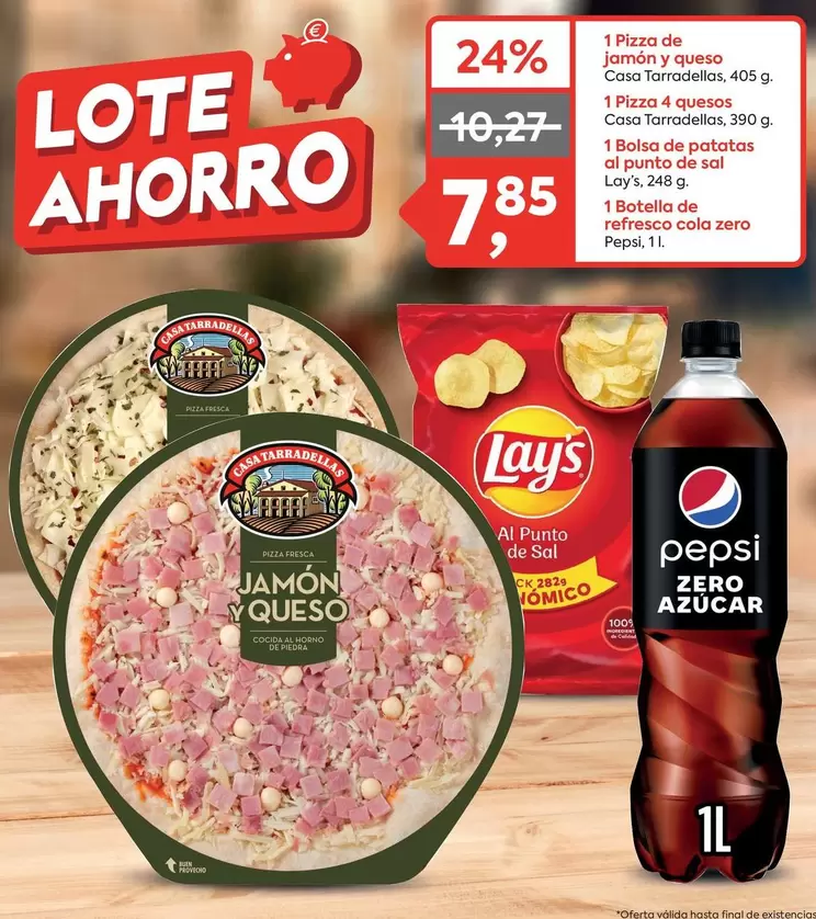 Lay's - 1 Pizza De Jamon Y Queso