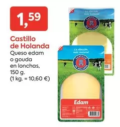 Castillo de Holanda - Queso Edam O Gouda En Lonchas
