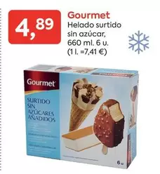 Gourmet - Helado Surtido Sin Azucar