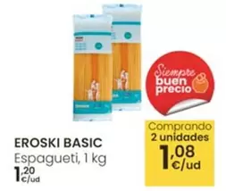 Eroski Basic - Espagueti