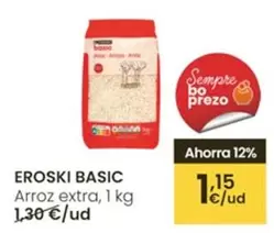 Eroski Basic - Arroz Extra