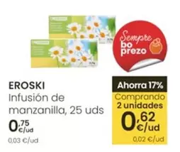 Eroski - Infusion De Manzanilla