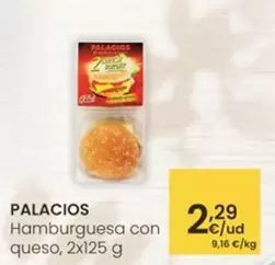Palacios - Hamburguesa Con Queso