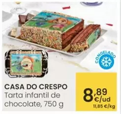 Casa Do Crespo - Tarta Infantil De Chocolate