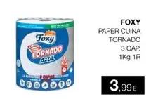 Foxy - Paper Cuina Tornado
