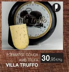 Villa Truffo - Formatge Couda Amb Trufa 