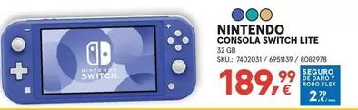 Nintendo - Consola Switch Lite