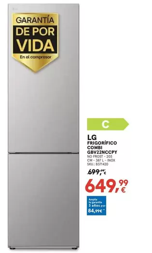 LG - Tarcio Irico Combi GBV22NCCPY